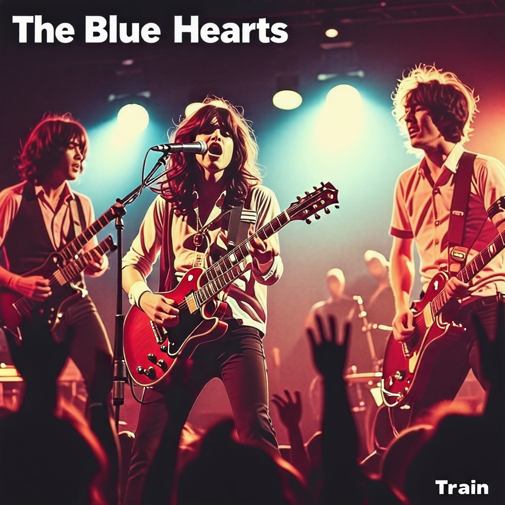 더 블루 하츠 THE BLUE HEARTS 의 (TRAIN-TRAIN,トレイン・トレイン)